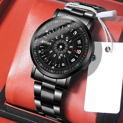 Trendy Waterproof Men's Watch