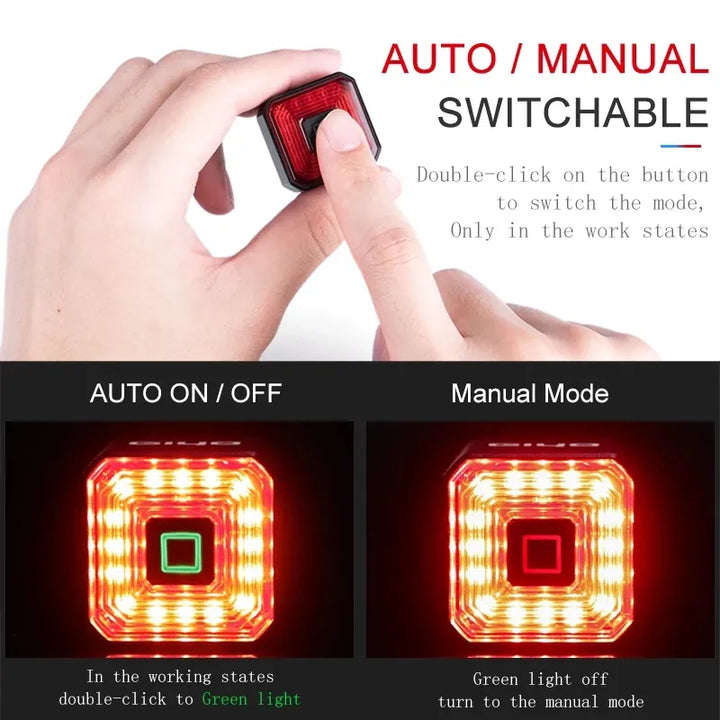 Bicycle Smart Brake Tail Light