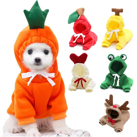 Warm Fleece Funny Pet Costume