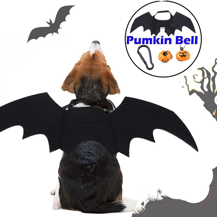 Halloween Dog Bat Wings