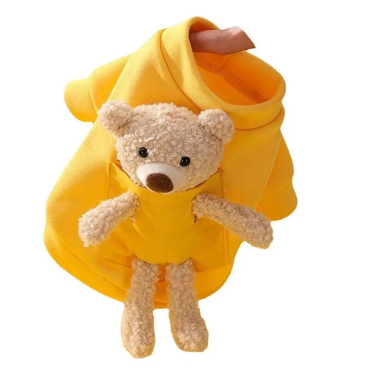 Fall Cute Bear Pet Dog Clothes