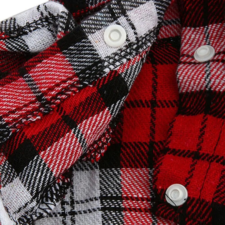 British Plaid Pet Shirt