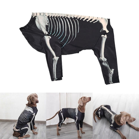 Dog Skeleton Costume