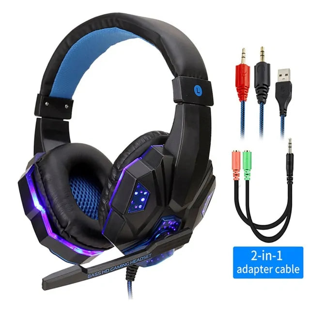 LED Gamer Headset