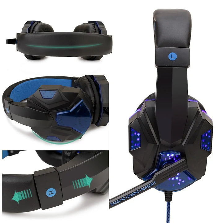 LED Gamer Headset