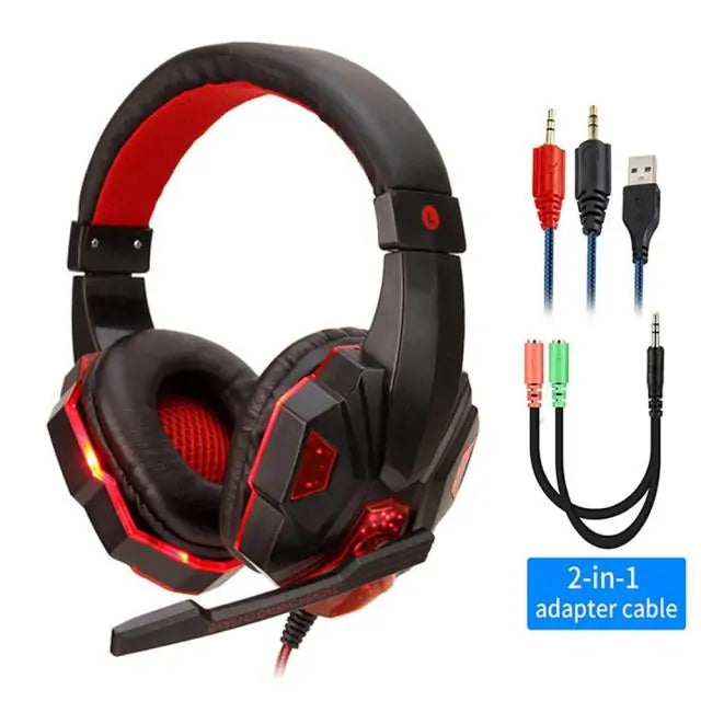 LED Gamer Headset